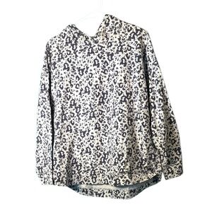 NWOT- Marc New York  Gray and Black Patterned Hoodie